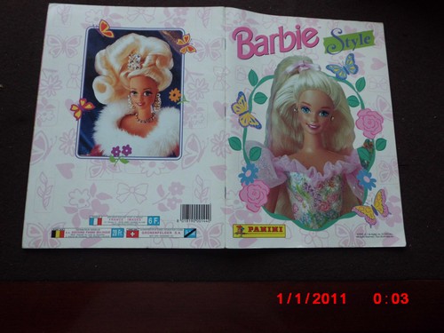1995 album panini barbie - 1995,