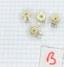 4x PIHER Potentiomètre