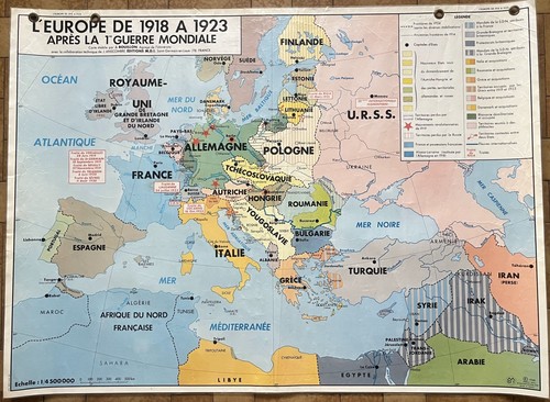 Ancienne carte scolaire - 🌏,
