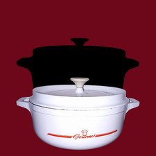  Cocotte en fonte émaillée NOMAR STAUB 26cm Collection Gourmet 