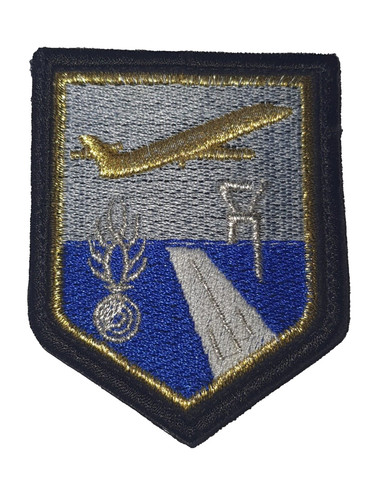 Ancien écusson tissu brodé - ancien,