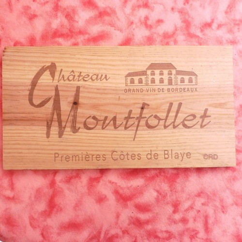 Plaque bois caisse a vin - en,