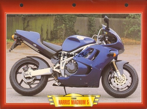 Fiche moto harris magnum 5 - moto,