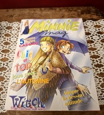 Magazine Minnie mag n°89, Disney vintage collector, avec BD Witch, en français 