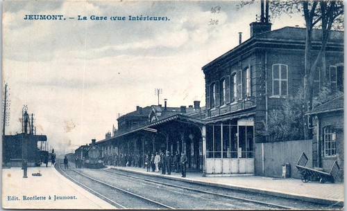 Jeumont gare vue - jeumont, gare,