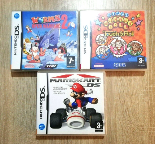 Nintendo lot jeux worms - lot,