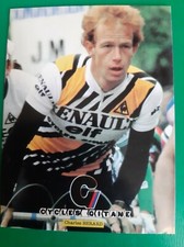 CYCLISME carte cycliste CHARLES BERARD équipe RENAULT elf GITANE 1981 *