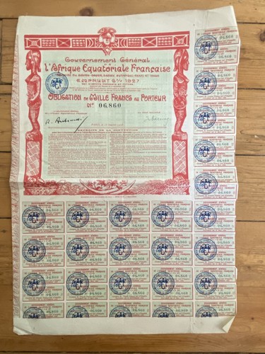 Afrique equatoriale francaise - afrique,