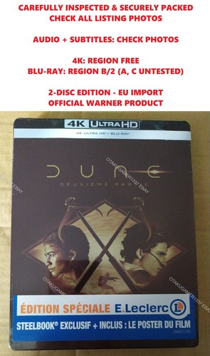 Dune part two steelbook uhd - dune,