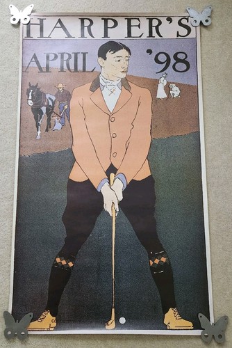 Affiche réédition harper - réédition, harper's