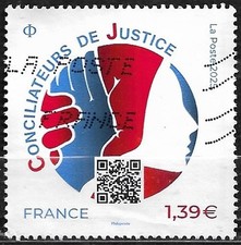 FRANCE oblitéré 2025  Conciliateurs de justice Y&T N° ?