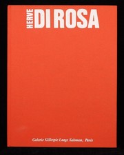 HERVE DI ROSA livre + dessin signée rehaussé Galerie Gillespie Laare Salomon