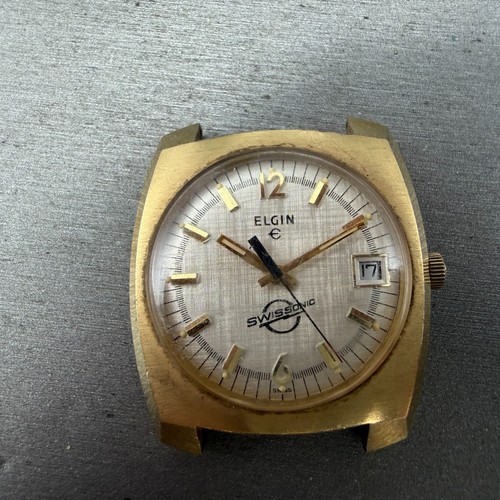 Elgin swissonic watch - watch, men