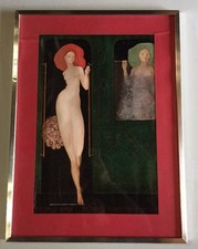 Peinture Reproduction !!"Imprimé"!! 32.5/48,5 Et Encadré 46/62 Voir Photos Ref3