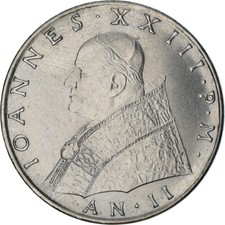 [#839137] Monnaie, Cité du Vatican, John XXIII, 100 Lire, 1960, Roma, SPL, Stain