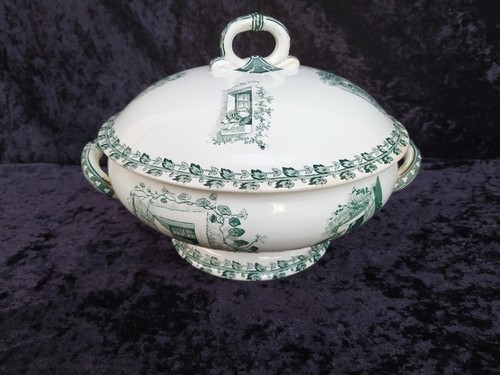 Rare soupière c - soupière, u&c