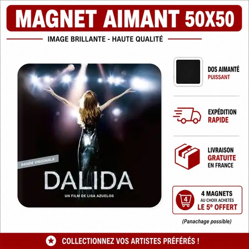 Magnet dalida 5x5 cm - ,