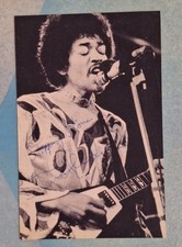 Photo autographe dédicace Jimi Hendrix signature réelle et authentique