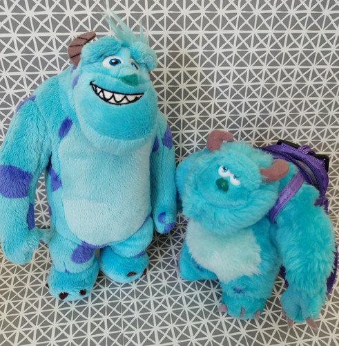 Peluche doudou sully monstre - sully,