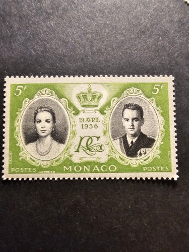 Timbre france monaco mariage - france,