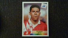 STICKER ZOUBEIR BEYA TUNISIE # 491 "WORLD CUP FRANCE 98" PANINI 1998 ORIGINAL
