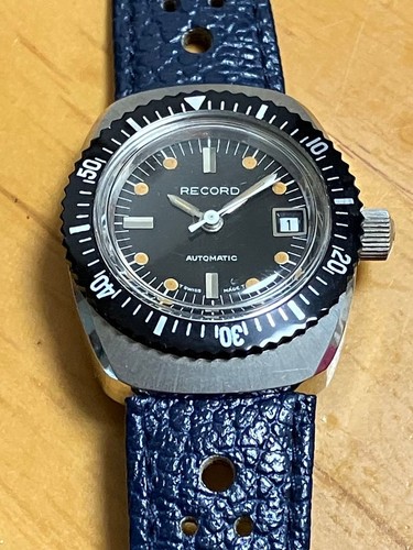 Record vintage diver automatic - record,
