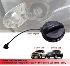 Bouchon de réservoir de carburant diesel compatible Isuzu DMax 2 portes...