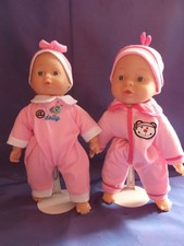 DEUX    POUPONS        28 cm