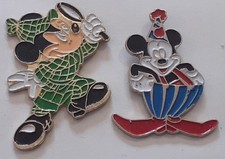 lot 2 pins disney mickey