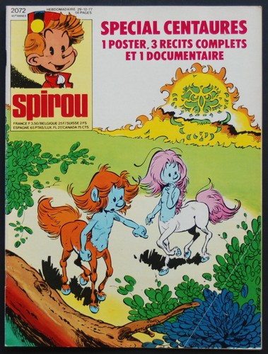 Spirou 2072 1977 poster - 1977,