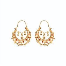 Boucles oreilles plaqué - boucles, d'oreilles