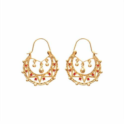 Boucles oreilles plaqué - boucles,