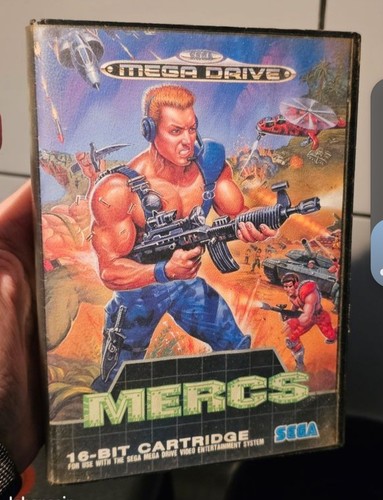 Mercs sur sega megadrive - sega,