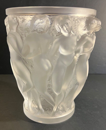 Lalique frosted bacchantes - frosted,
