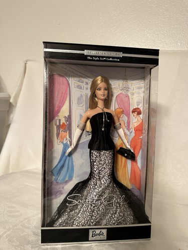 Society girl barbie doll - society,