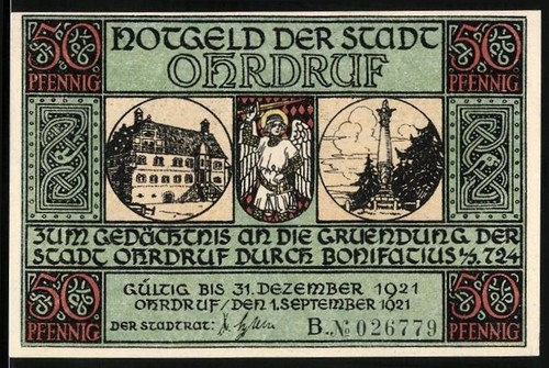Argent nécessité ohrdruf - argent, de