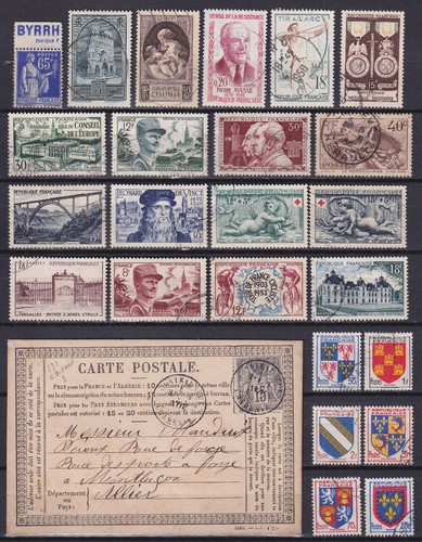 France lot timbres - france-lot-timbres, oblitérés