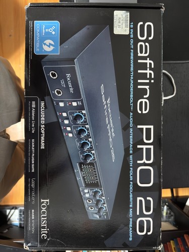 Focusrite saffire pro - focusrite, 26