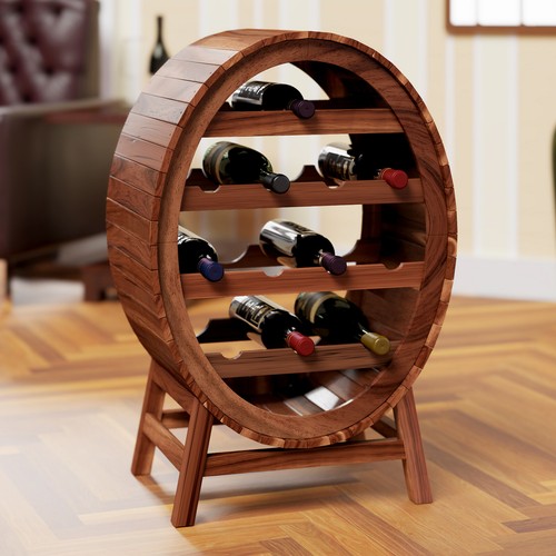 étagère vin bouteilles - Étagère,