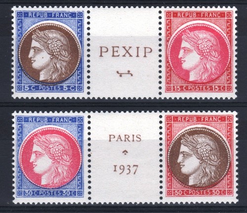 France yvert 348 351 - france, /
