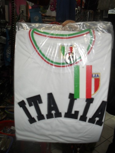 Shirt blanc italie - 1,