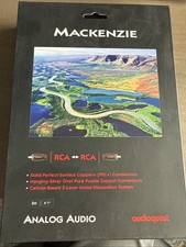 Audioquest mackenzie rca cable - audioquest,