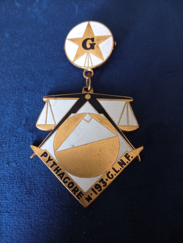 Médaille maçonnique glnf - médaille,