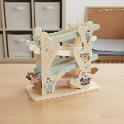Circuit voitures bois - voitures, en