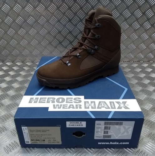 Haix désert bottes combat - désert,