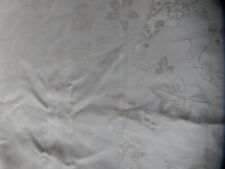 COUPON PIÈCE TISSUS ATELIER TAPISSERIE BLANC SATINE PETRUS RIDEAU COUSSIN DÉCOR 