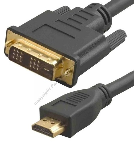 30ft long dvi hdmi - dvi~hdmi, gold