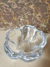 Vide poche cendrier en cristal