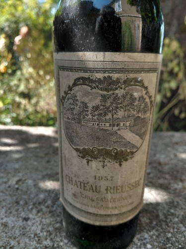 Château rieussec 1937 - château,