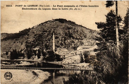 Cpa pont lignon - cpa, le